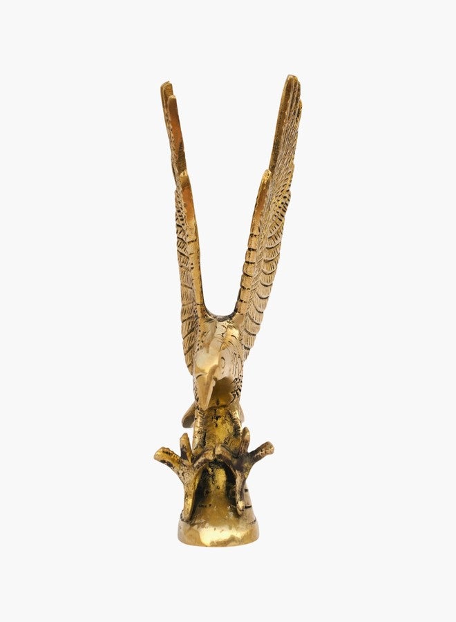 TREE MAISON CORONATING HOMES Vastu Brass Eagle Statue | Size-5 X 8 X 15 Cm | 550 g Weight Approx. | Home Decor Statue | Vastu Idol for Home & Office | Vastu 3D Remedy | Zonal Placement -South-WEST - Image 3